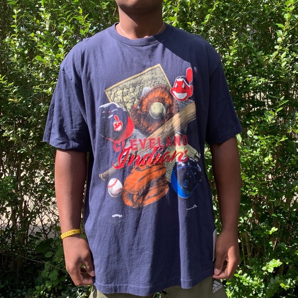 Nutmeg Mills Other - Cleveland Indians T-shirt